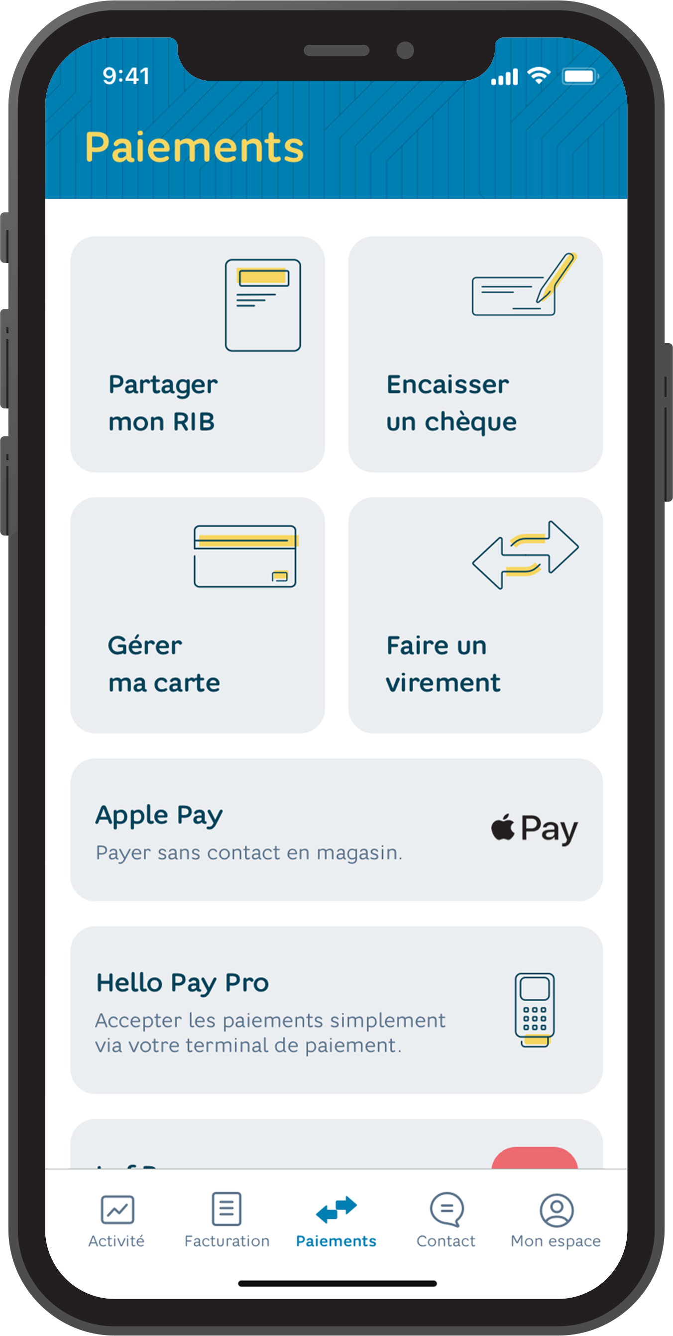 Terminal de paiement - Lyf Pro